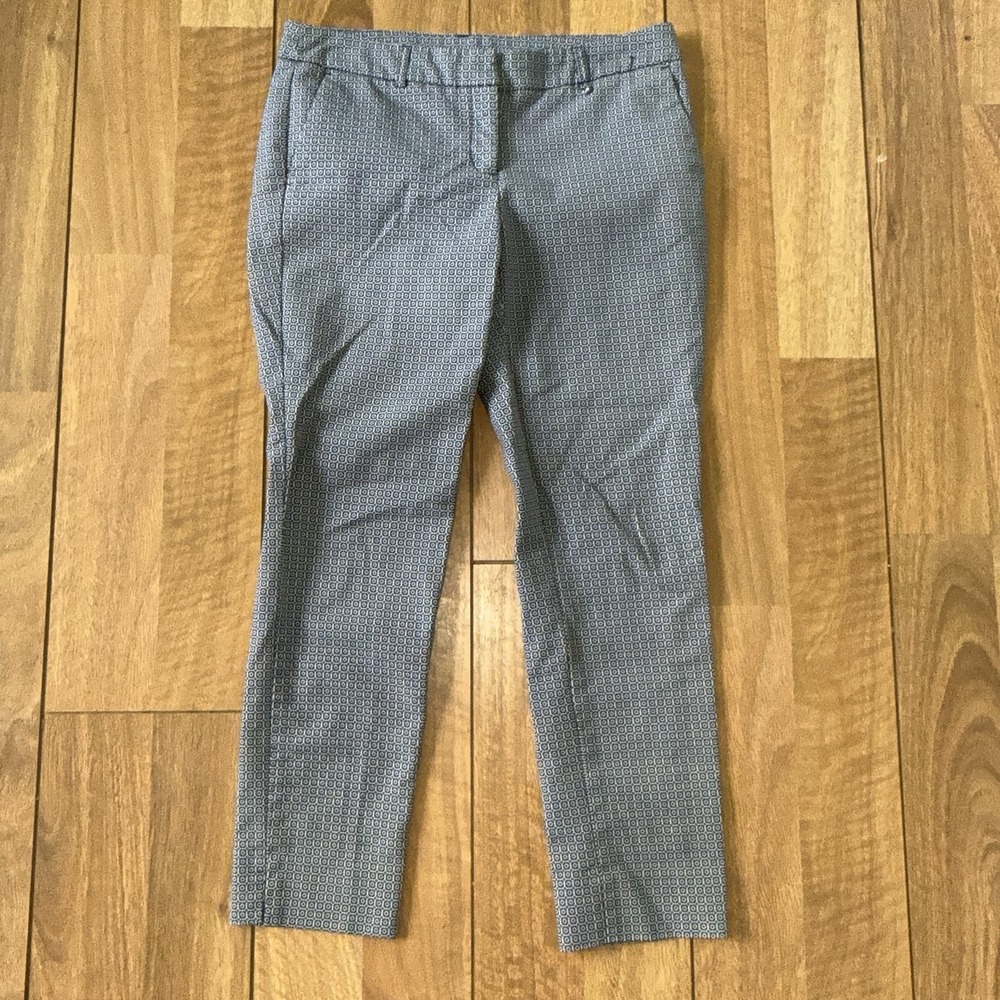 Woman's Mercer & Madison Pants Blue/White Size 6